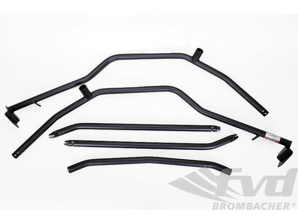 Front Cage Extension Roll Bar 997 GT3 / GT2 / Turbo - Steel - With Door Bars - For HEI 997 001 007S