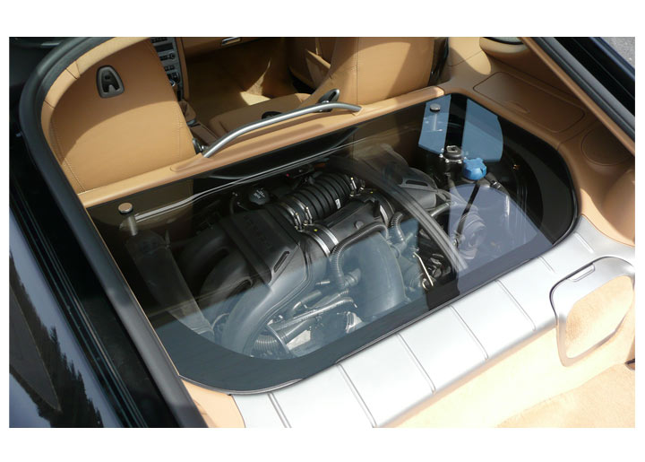 Cayman Clear Engine Cover - eta 6-8 weeks