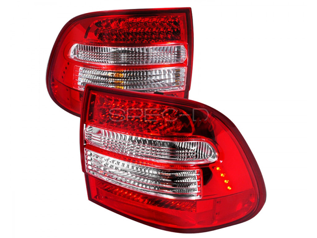 Spec-D LED Tail Lights Red
