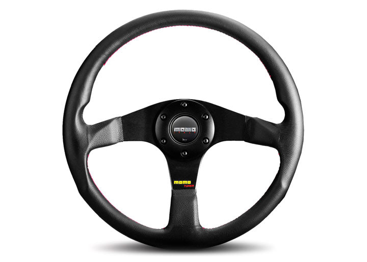 Momo tuner steering wheel black