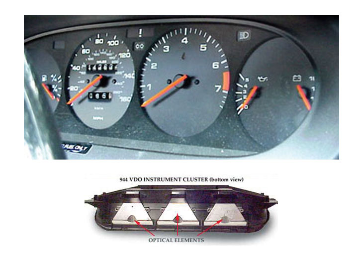 928, 944, 968 GAUGE CLUSTER instrument ILLUMINATION REPAIR KIT