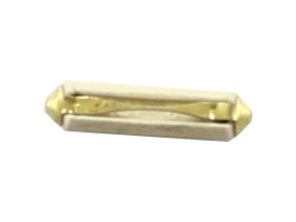 8 amp ceramic fuse, white.