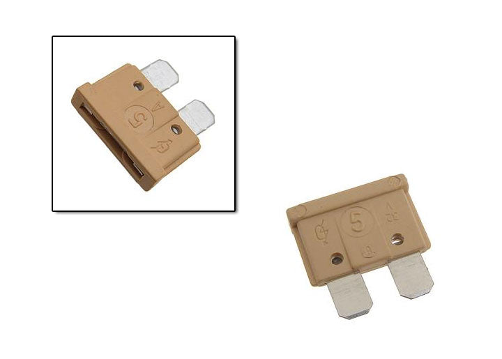 Pudenz Fuse, 5 Amp - Brown