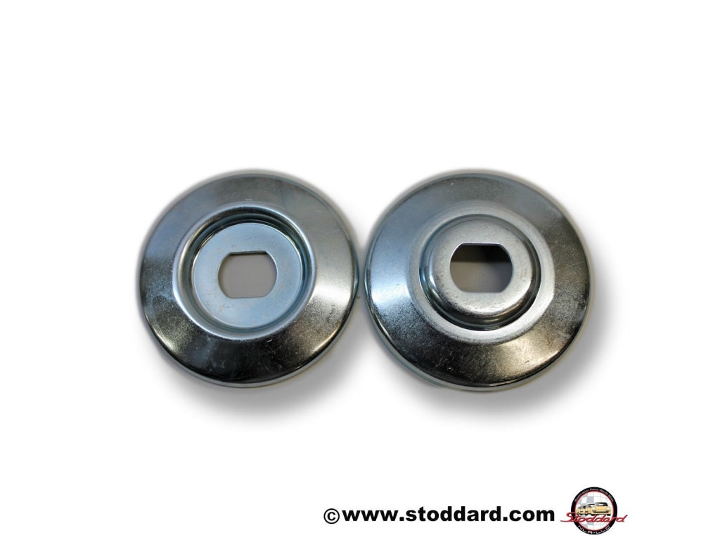 Generator Pulley Set, Correct Silver Finish. For all 356 and early 912 Replaces 53909316