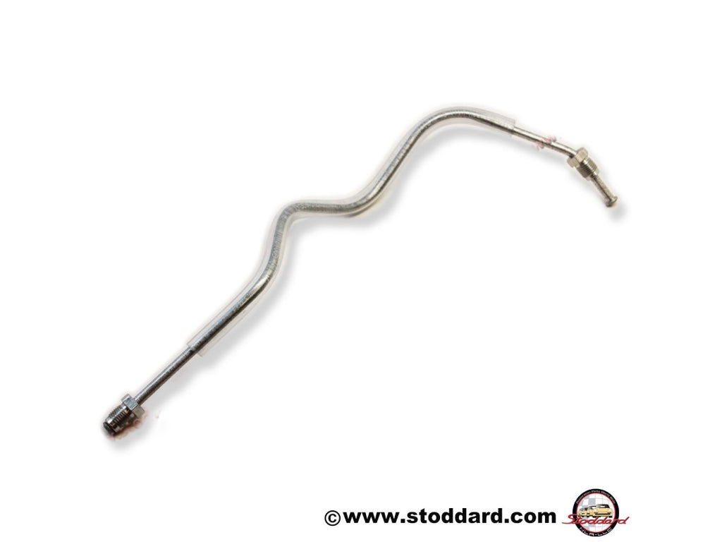 Steel Brake Line, Right Rear for Late 356B T5, and All 356B T6 Replaces 64435260600