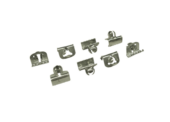 Furry Weatherstrip Clip Set
