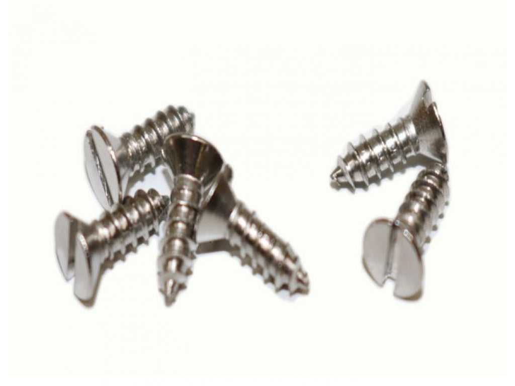 Door wedge receiver screw set