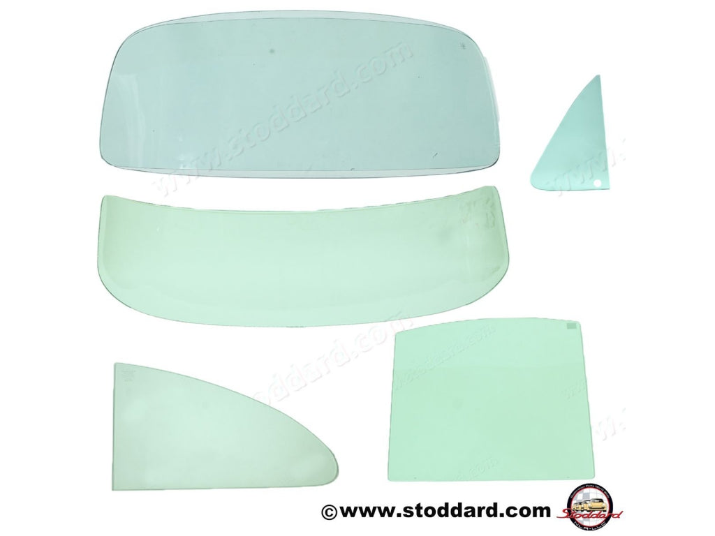 Tinted Glass Set, For 356A and 356B T5 Coupe