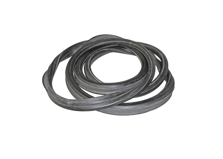 Rubber seal for windshield