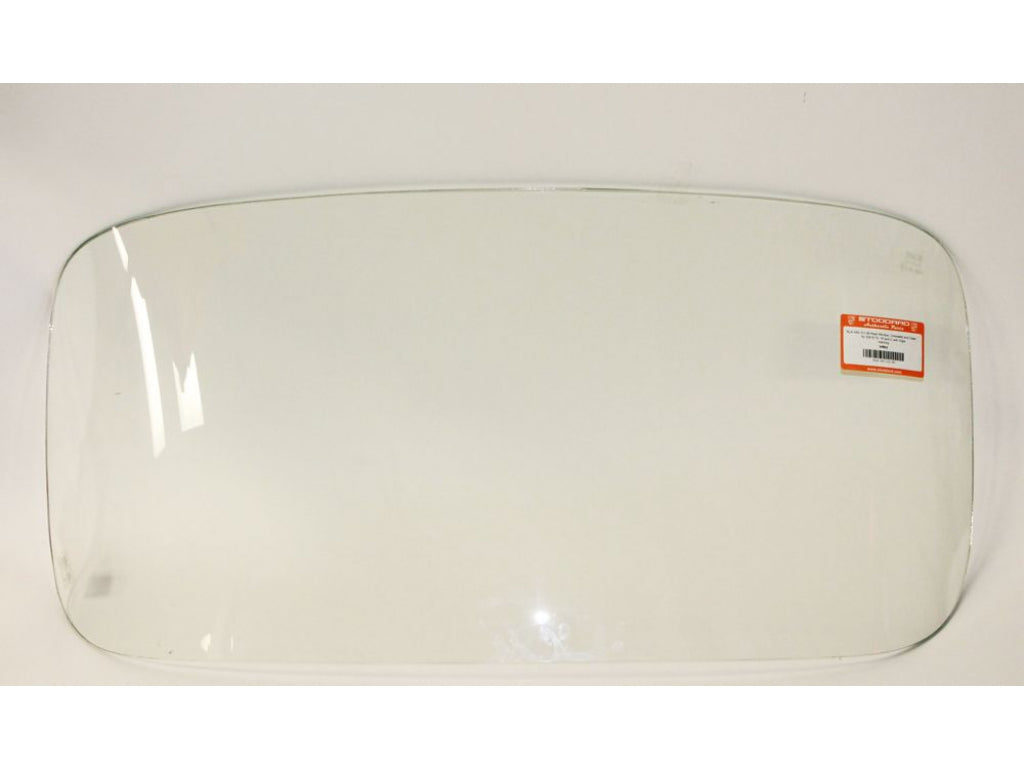 Rear Window, Clear, for 356B T6 and C with Sigla marking. Made in the United Kingdom Replaces 64454510106