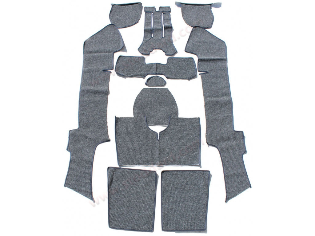 German Square Weave Carpet Set for 356C Coupe