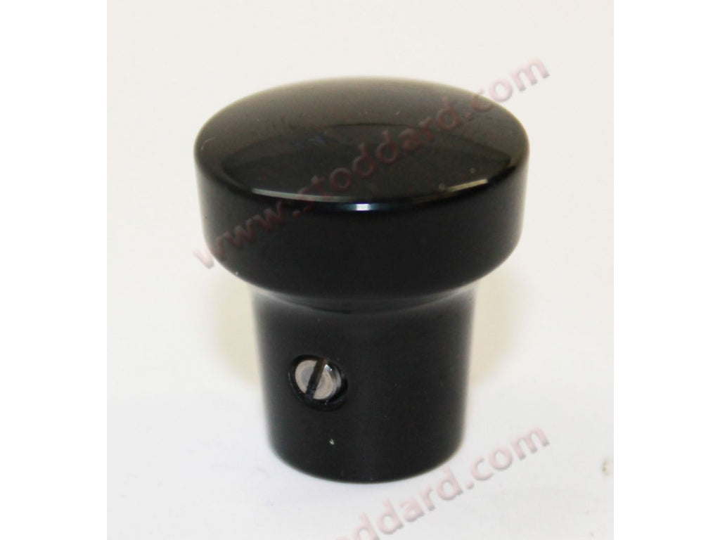 Black Quarter Window Knob. New German Production. Matched to NOS.
