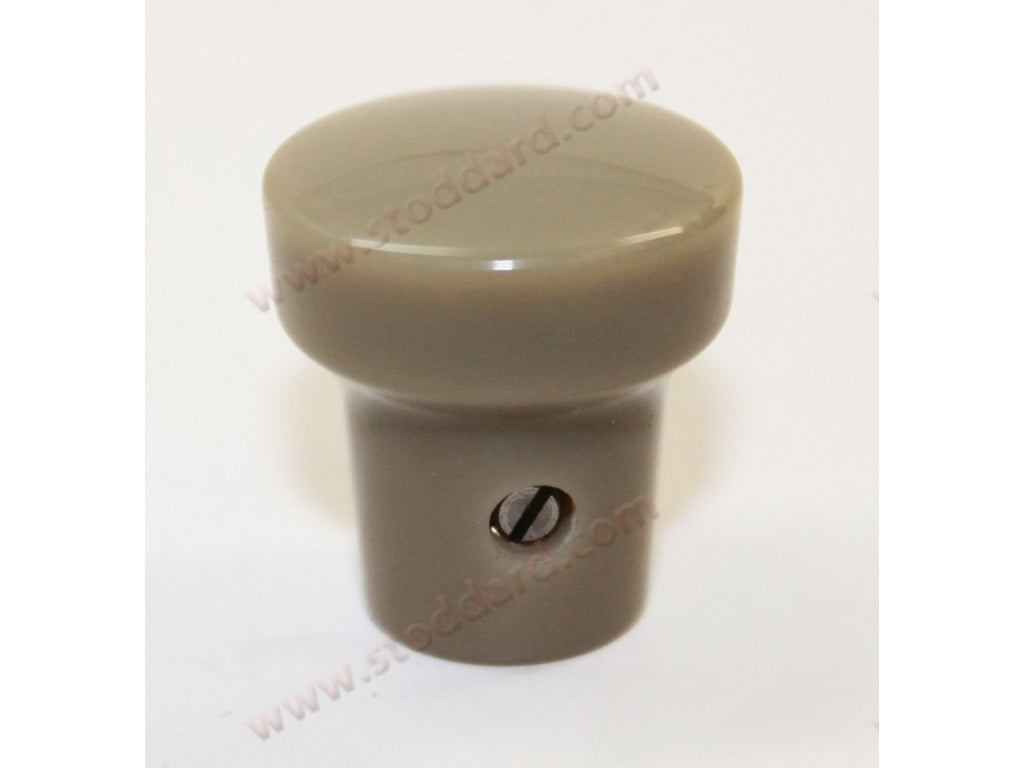 Gray Quarter Window Knob. New German Production. Matched to NOS.