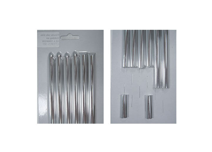 Side trim molding set with hardware