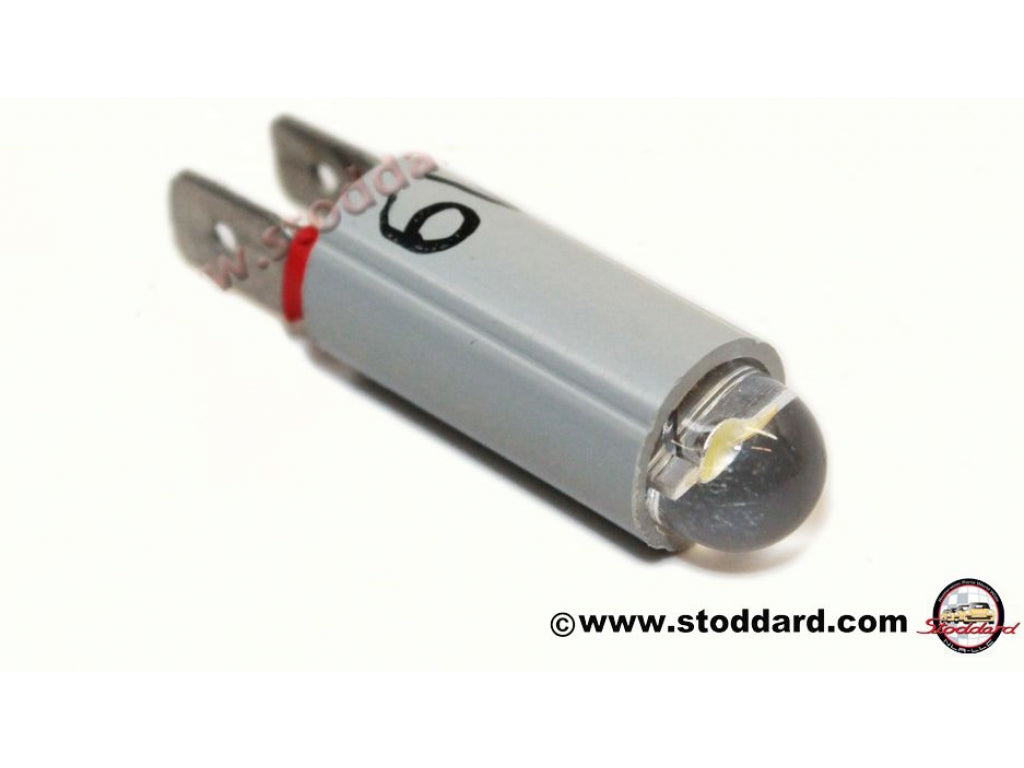6 Volt LED Light Bulb 2 Pole 356 Replaces 64463100292