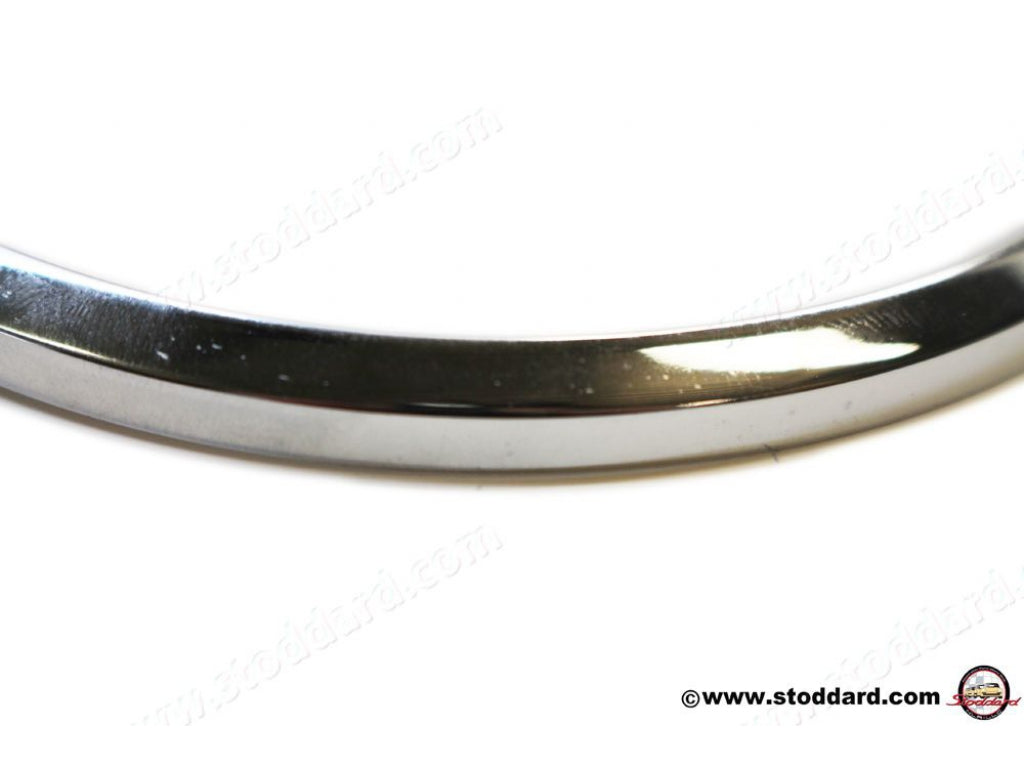 Chrome Instrument Gauge Bezel for 356A 356B and 356C. Replaces 356741001