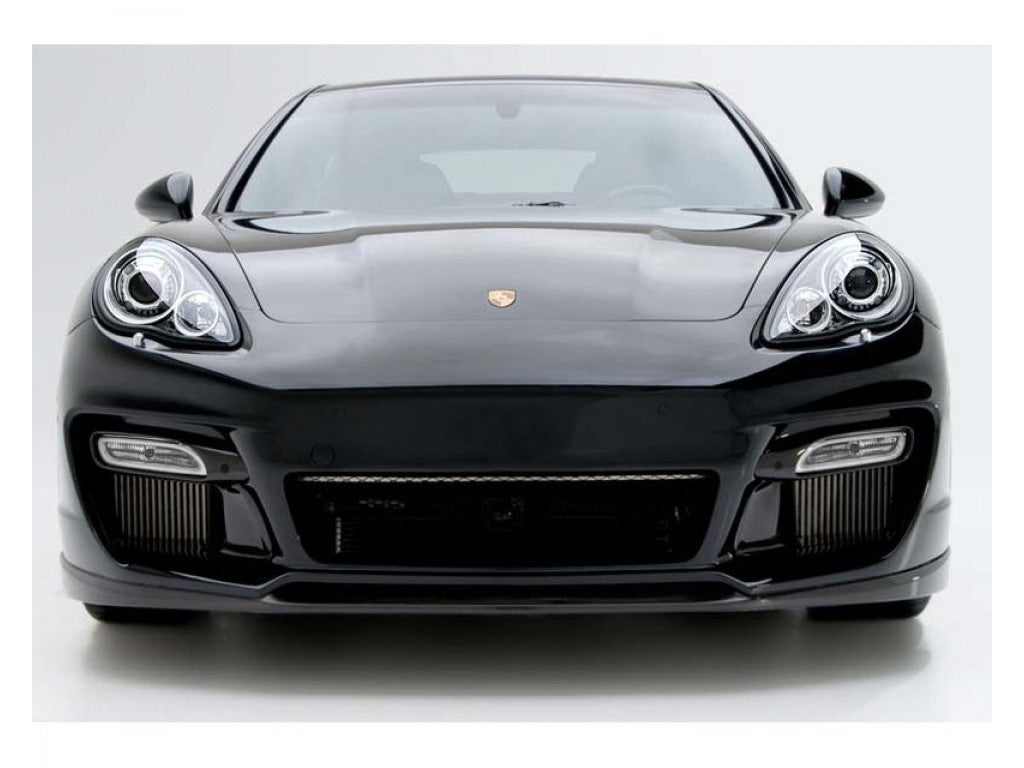 RevoZport Panamera Turbo Style Front Bumper LED Light Not Included