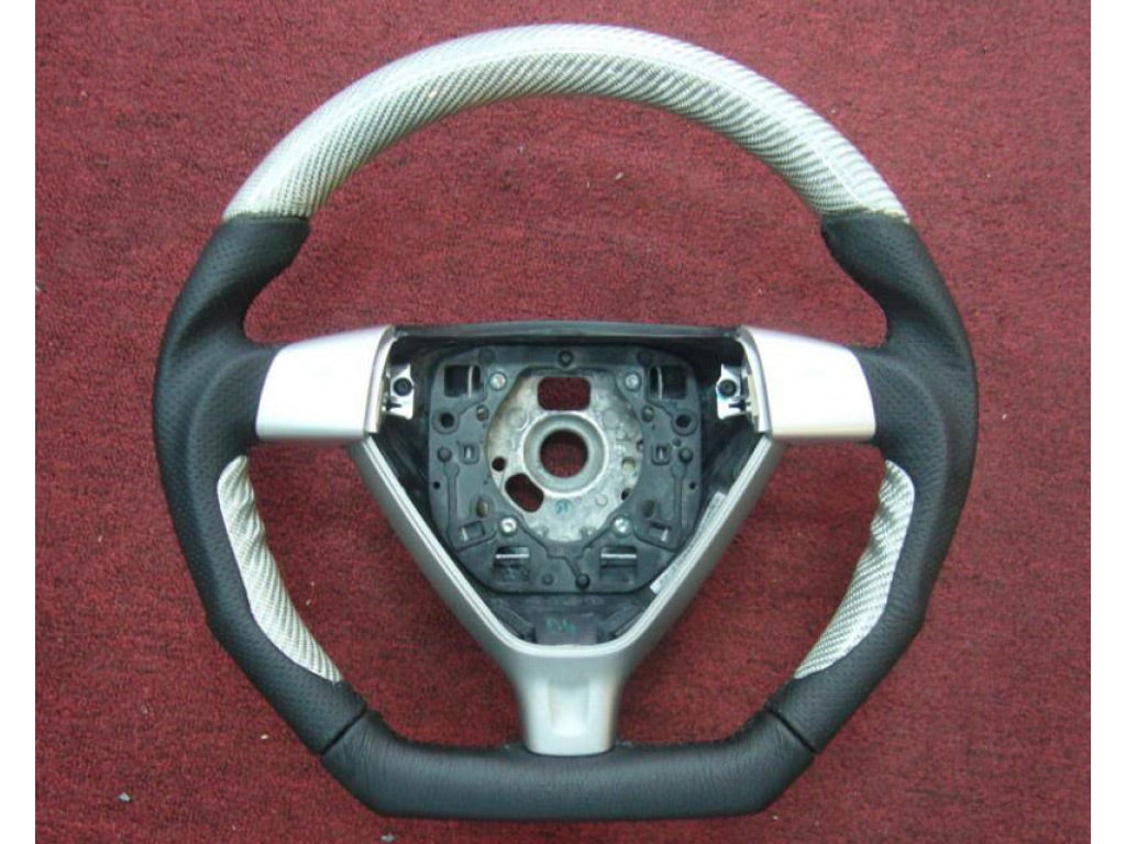 RevoZport Carbon Fiber Round Bottom Steering Wheel Exchange Basis