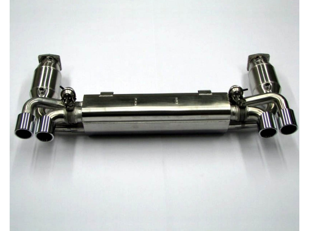 Eisenmann Stainless Exhaust w/CATS 4x80mm Round Tips