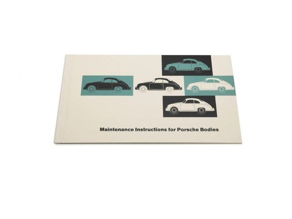 Maintenance Instructions for Porsche 356 bodywork (in English)