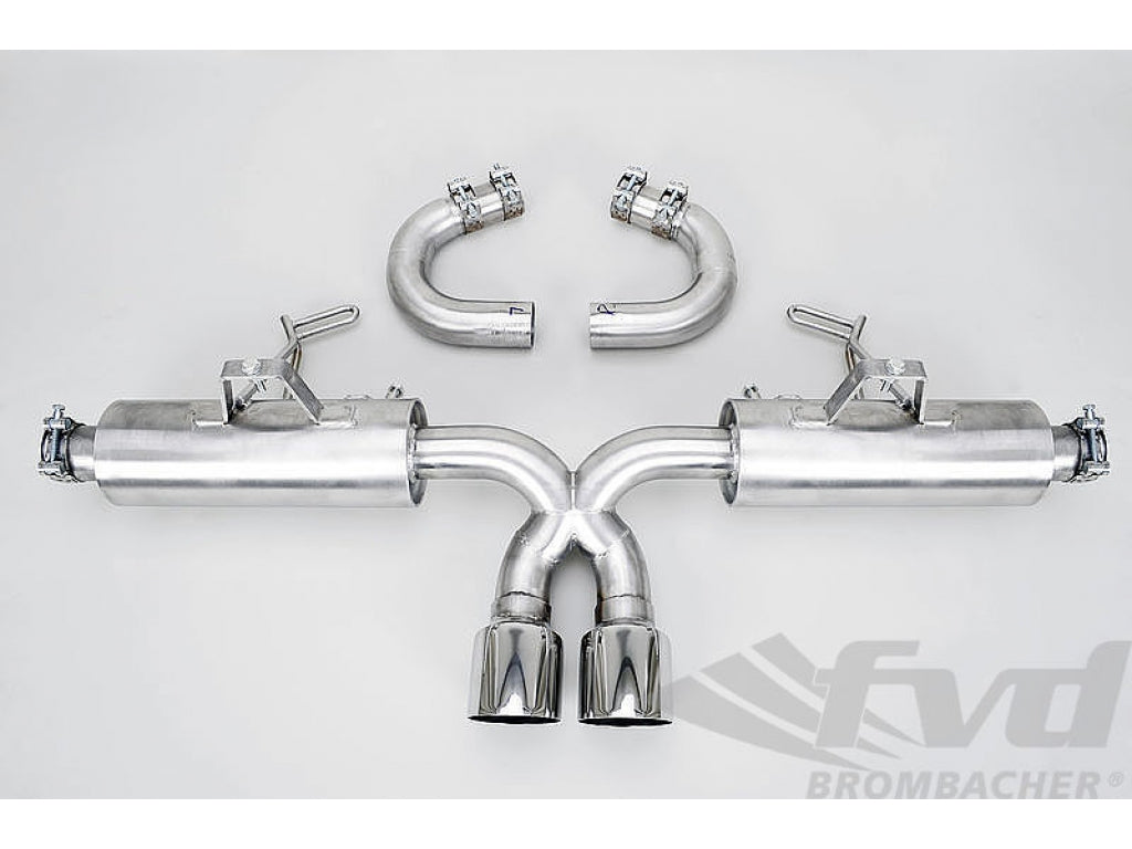 Race Muffler for 986 Boxster