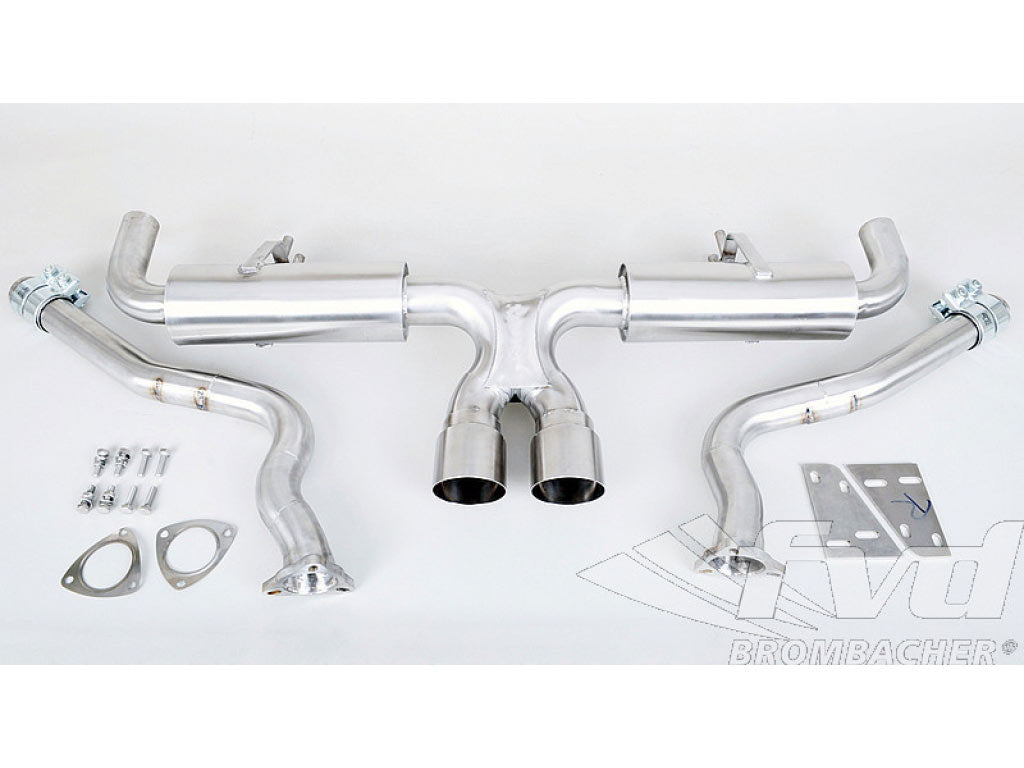 Race Muffler for 987.1 Cayman
