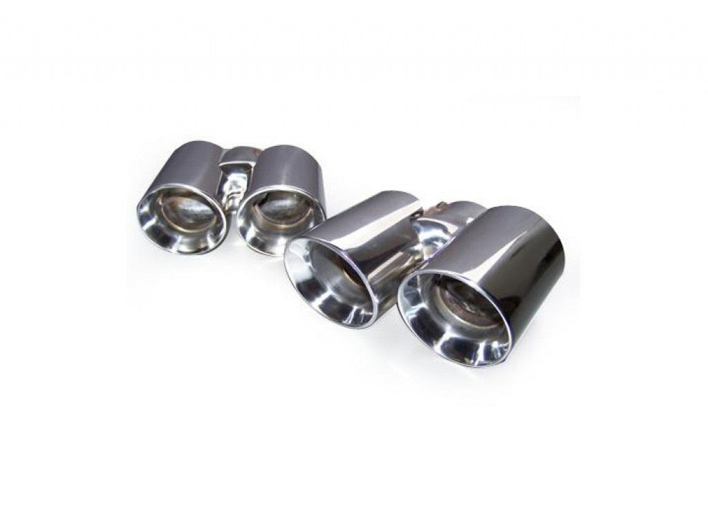 Schnell Dual Round Muffler Tips
