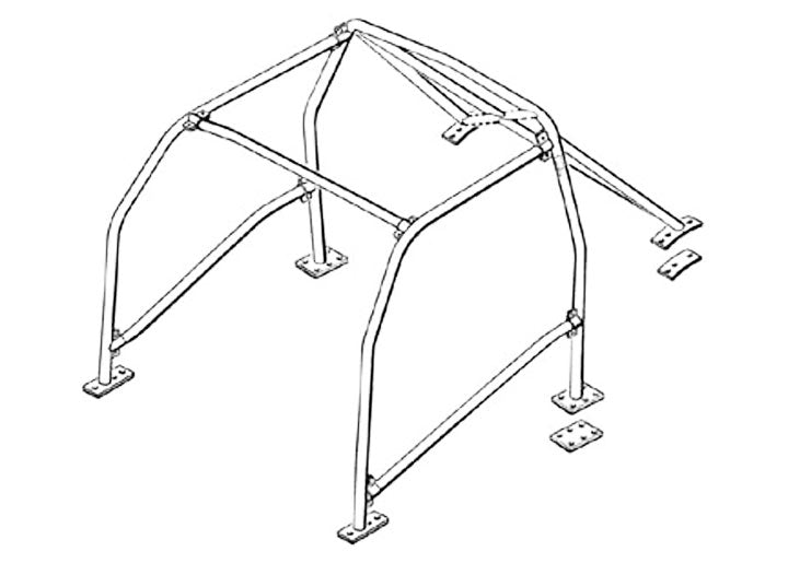rollcage for 924/944/968, (bolt on diagonals)