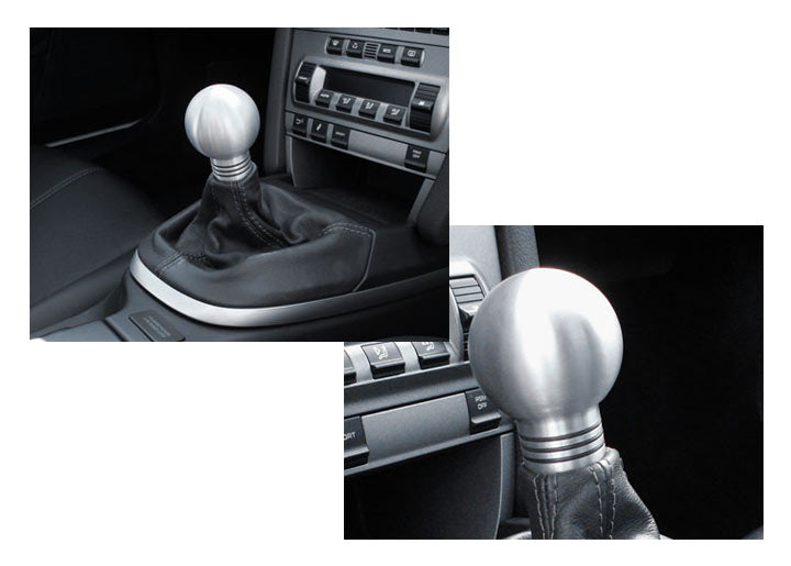 Rennline Aluminum Manual Shift Knob, Silver