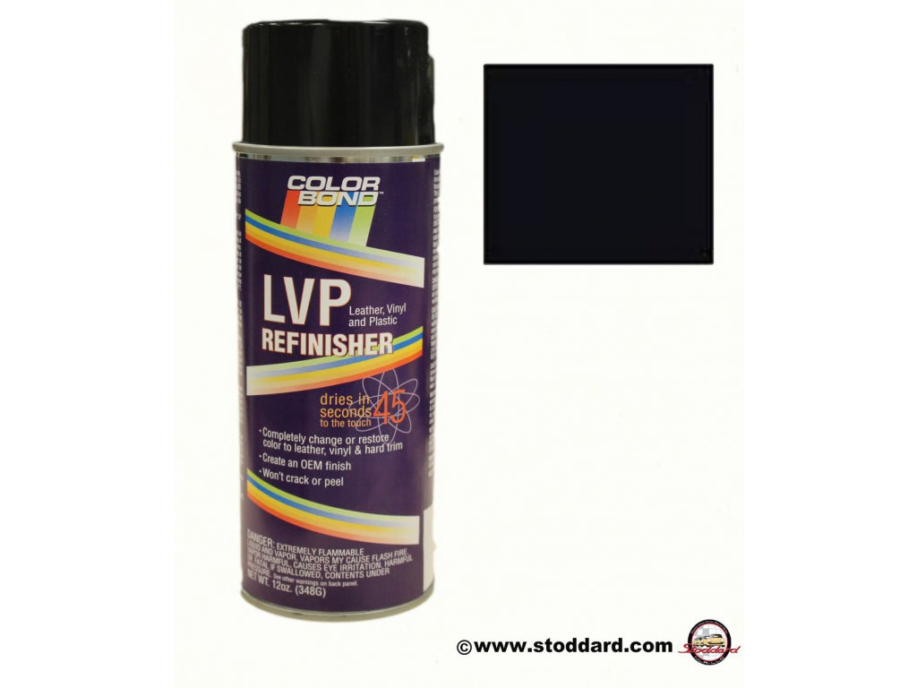 ColorBond LVP Leather Vinyl and Plastic Dye Paint. Black