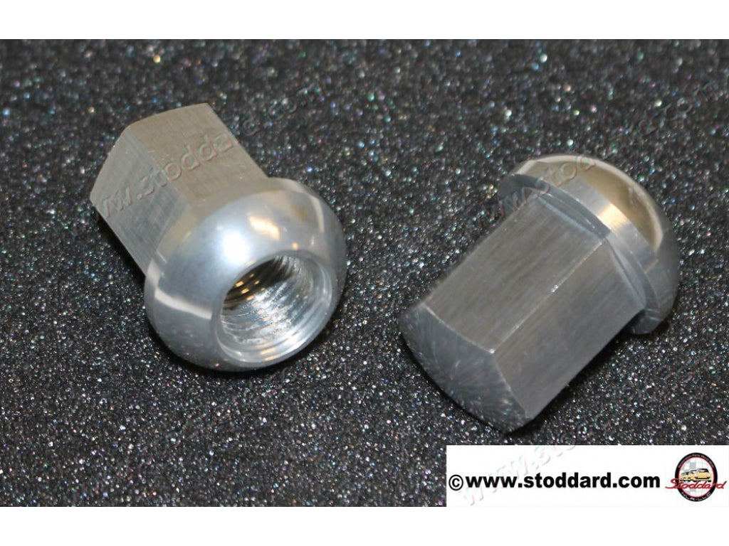 Aluminum Lug Nut Set, Silver Finish for Fuchs and ATS Cookie Cutter wheels. 99918200102