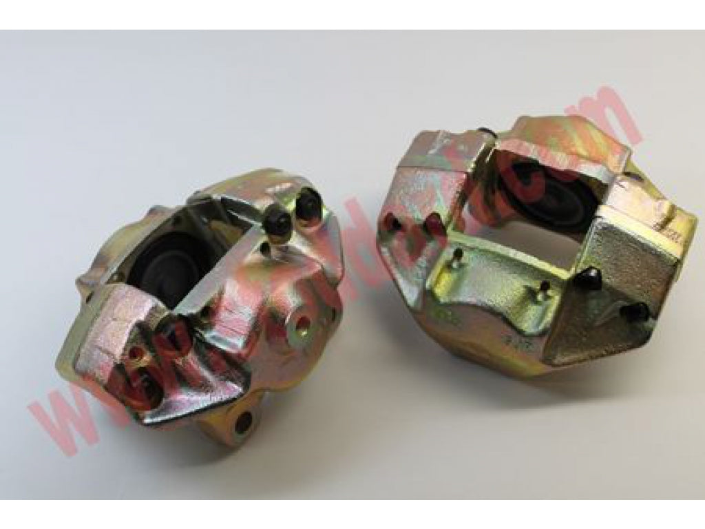 Rebuilt Front Caliper Set for cars with solid rotors.