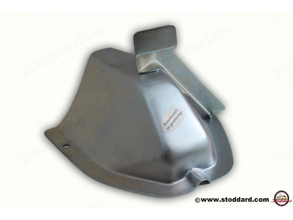 A Pillar Hinge Post Bottom Repair Panel, Left for 911 912 1965-1989 With Rocker Panel Flange. 90150103954a