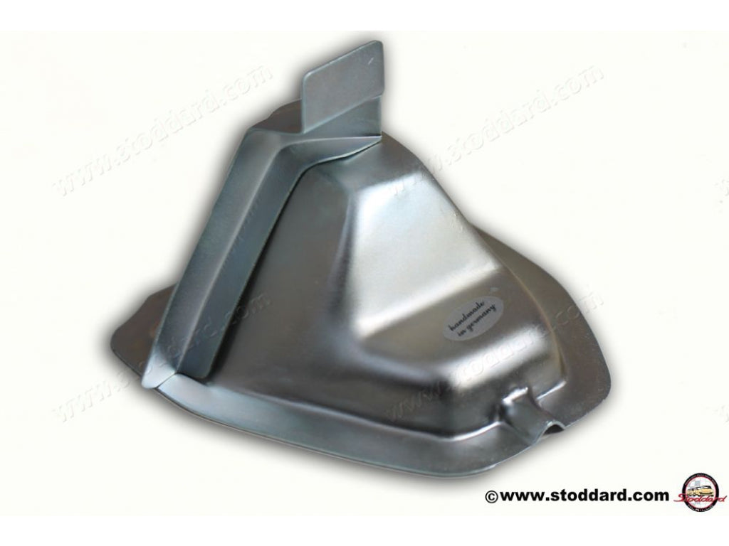 A Pillar Hinge Post Bottom Repair Panel, Right with Rocker Panel Flange for 911 912 1969-1989 (Except 1969-1971 911S) 90150104054a