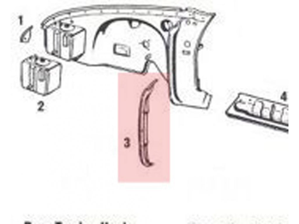 Fender Joining Plate, Left