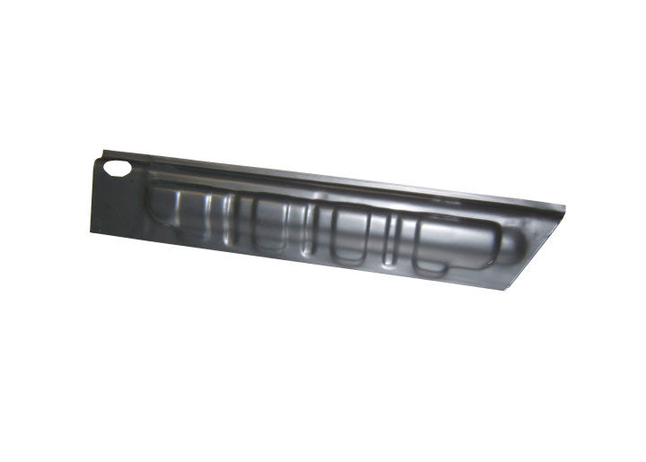 Inner rocker panel, reproduction,  left side. Fits 1965-1989.