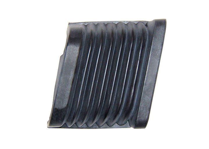 Reproduction front bellows, left. Fits 1974 through 1989.