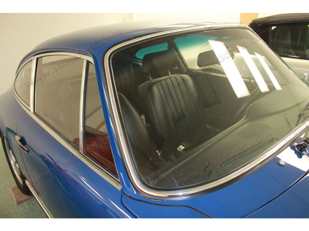 Front Windshield Trim, Right, Bright Aluminum.