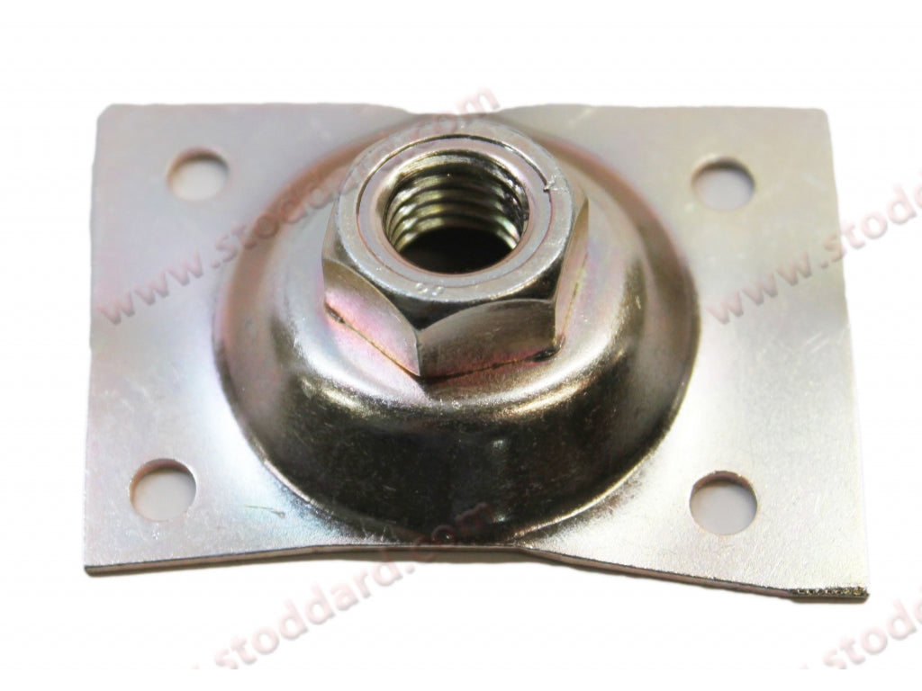 Pedal Stop Mount, Gold Zinc Plated. For 1965-1977 911 91155167100