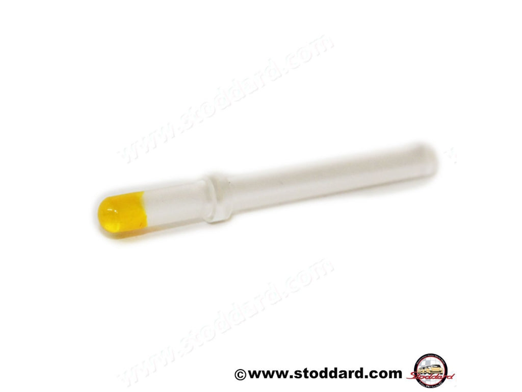Knob Insert Pin, Yellow for Early 911 912 Dash Knobs Replaces 90155282121