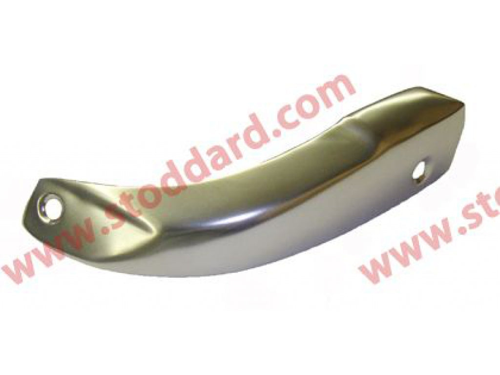 Rocker Moulding End Cap, Bright Aluminum Left Front / Right Rear