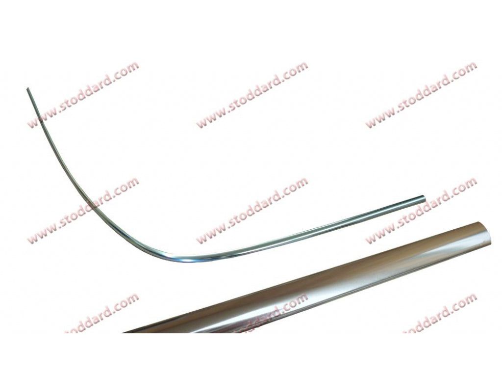 Trim Strip, Left Rear, Bright Aluminum for 911 Targa 1968-1973 Replaces 90156555540
