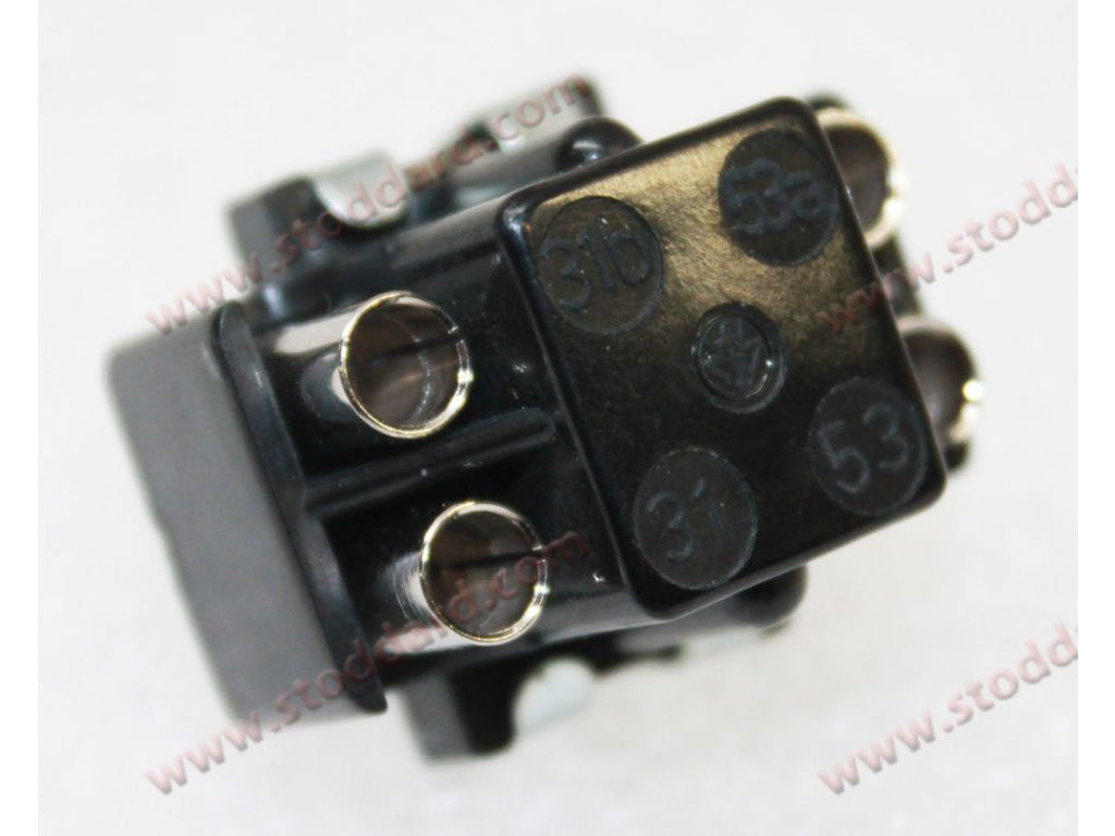 Electrical Accessory Pull Switch, Pull On / Push Off Four Pole / Bullet Connections for Fog Lights or Rear Wipers For 356 and early 911 912