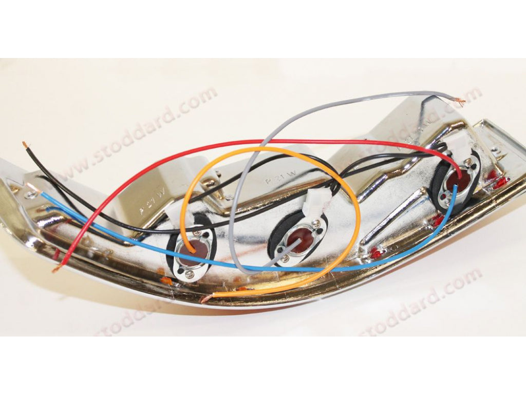 Euro-Spec Rear Tail Light Assembly, Left