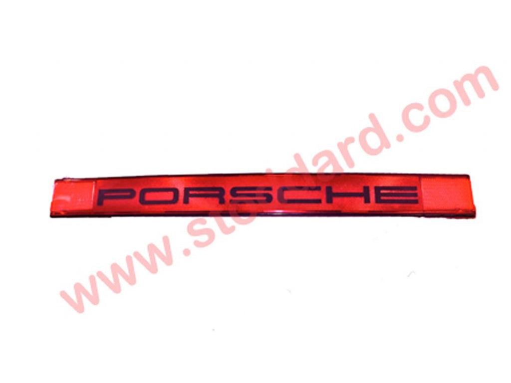 Center Rear Reflector, With External Porsche Decal For 911 912E