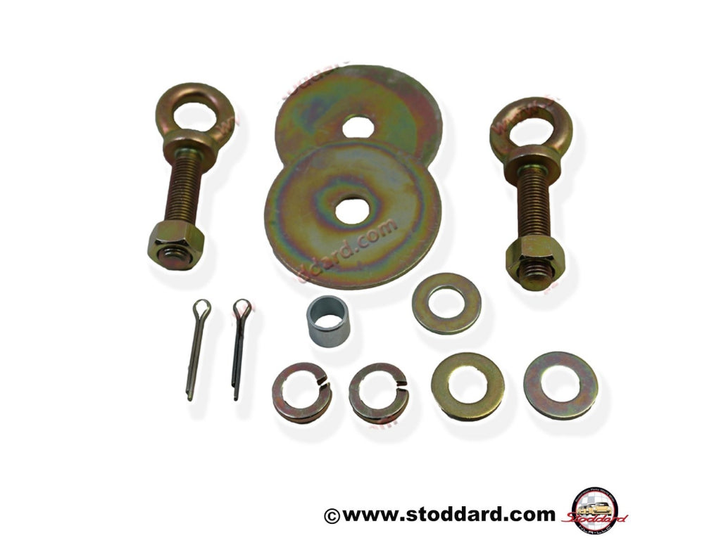 Seat Belt Hardware Kit for 1965-1973 911.