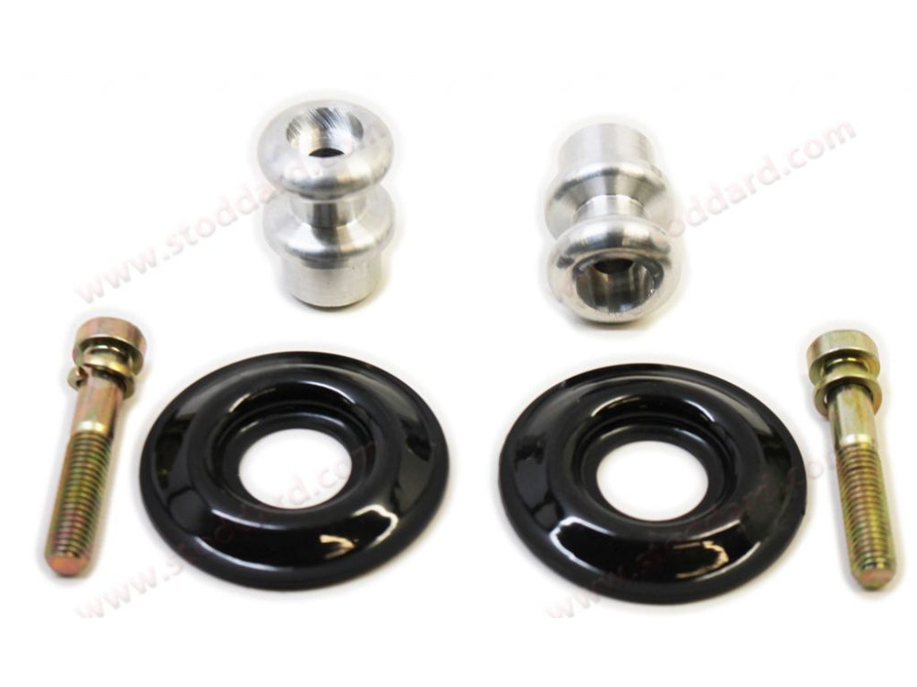 Shoulder Seat Belt Hardware Set for 356C and early 911 912 Replaces 90180312321