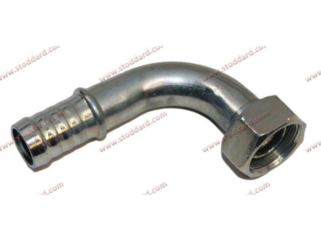 90 degree elbow for large oil hoses