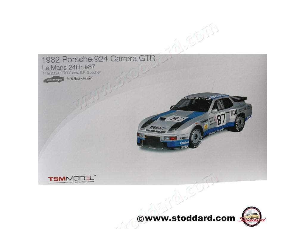 1:18 Scale Model Porsche 924GTR 1982 LeMans #87