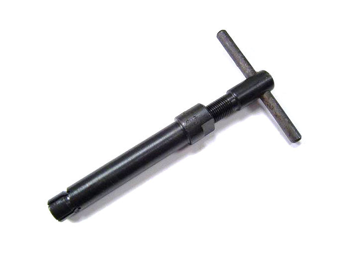 Oil pressure relief valve piston puller
